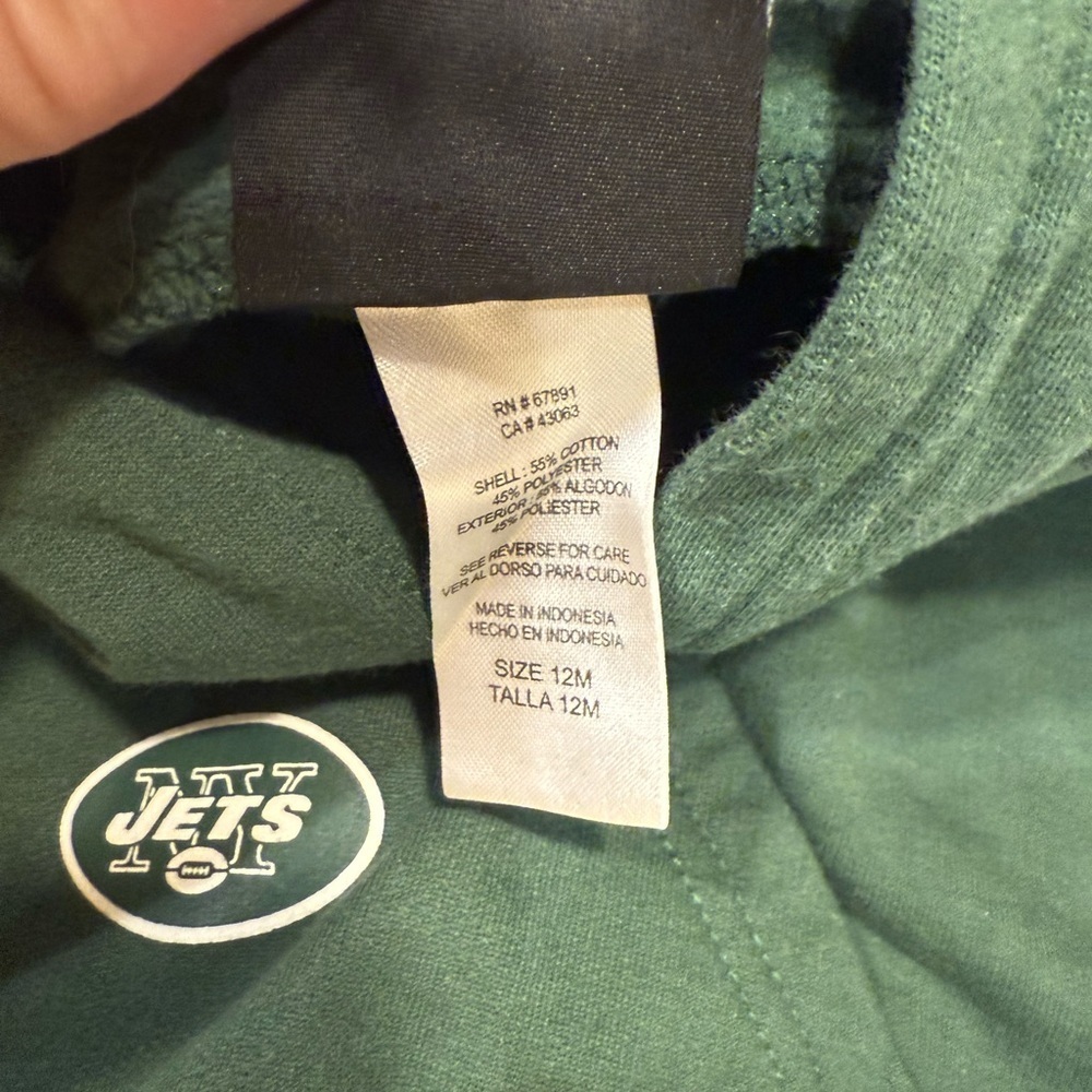 Baby/Toddler Jets Hoodie - Picture 3 of 4